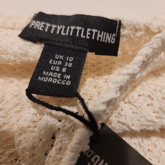 PrettyLittleThing Crinkled Texture Mini Skirt - Picture 5 of 6